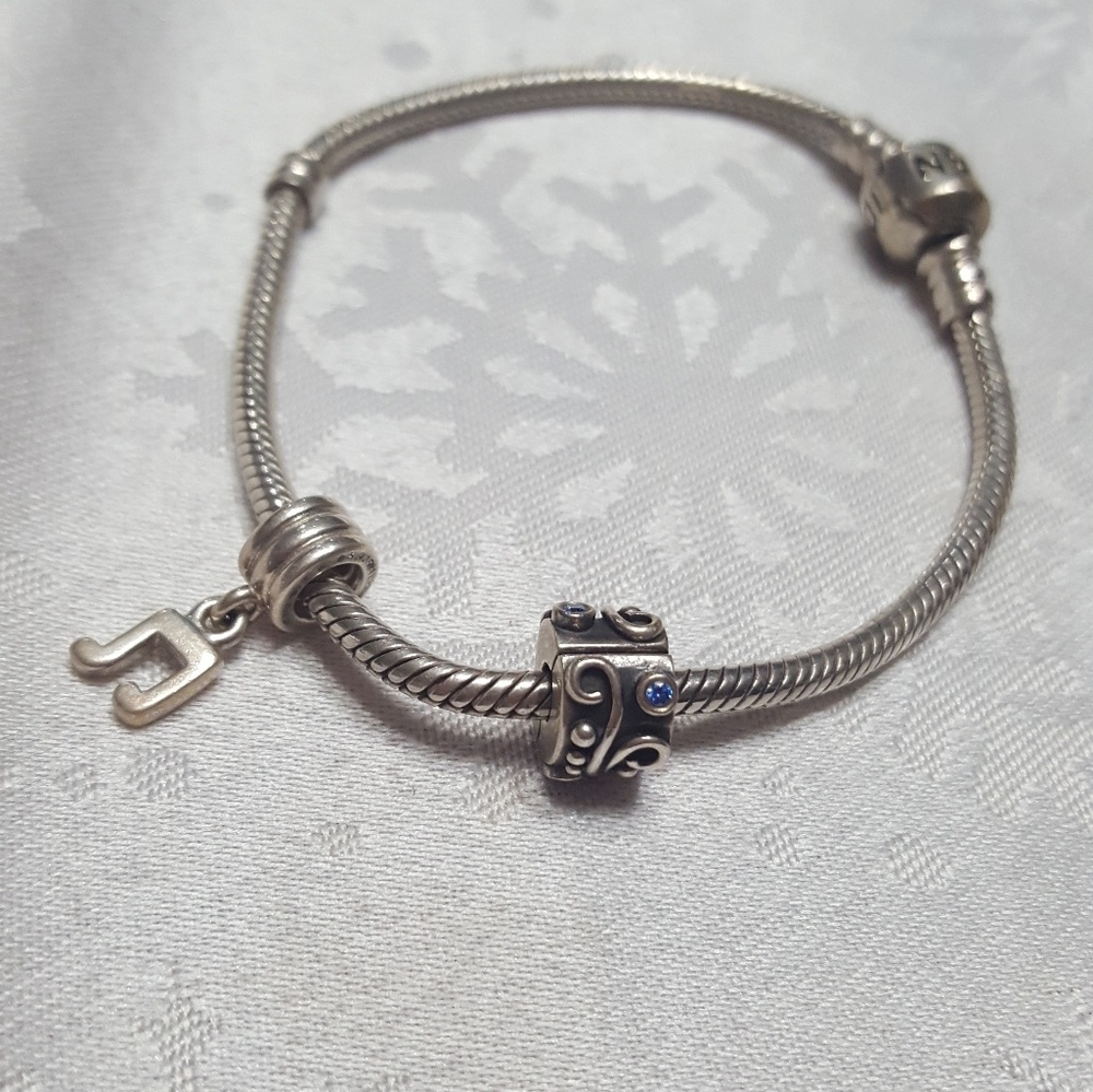 Pandora Bracelet and Beads